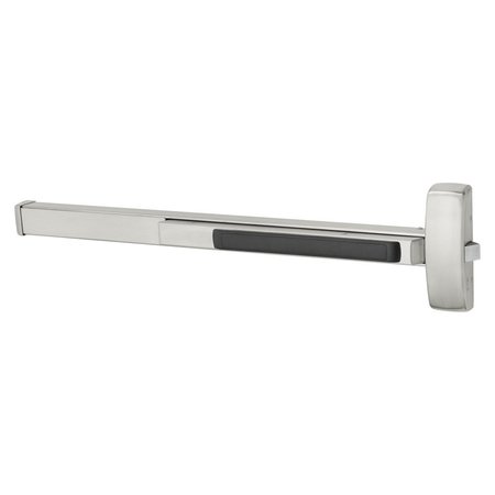 SARGENT Grade 1 Rim Exit Bar, Wide Stile Pushpad, 48-in Fire-Rated Device, Classroom Function, Less Dogging,  12-8813G 32D